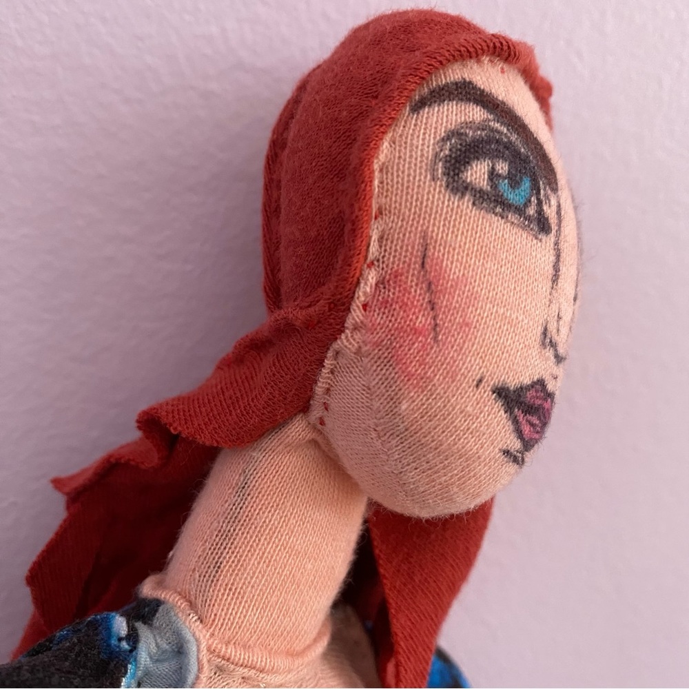 🌊MERA🌊 Aquaman 16” PLUSH Princess CUSTOM Handmade COLLECTIBLE - Picture 9 of 16